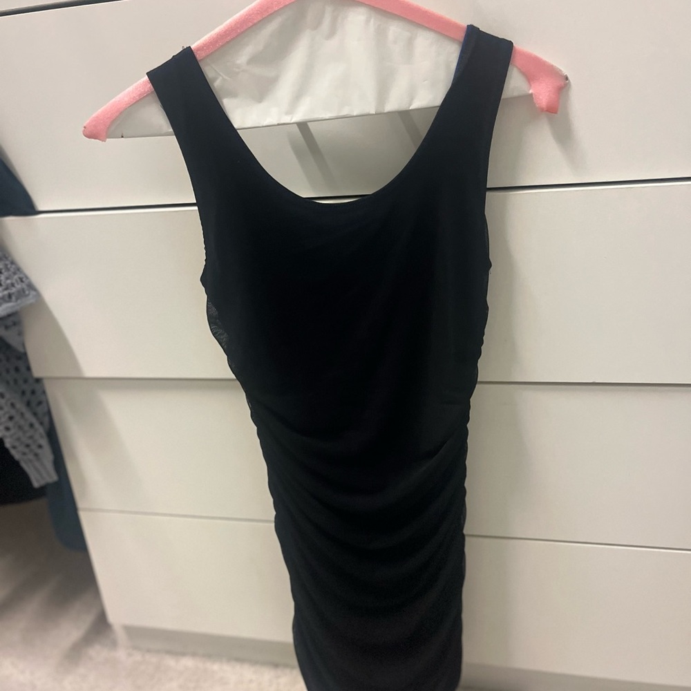 Elegant Black Sleeveless Dress